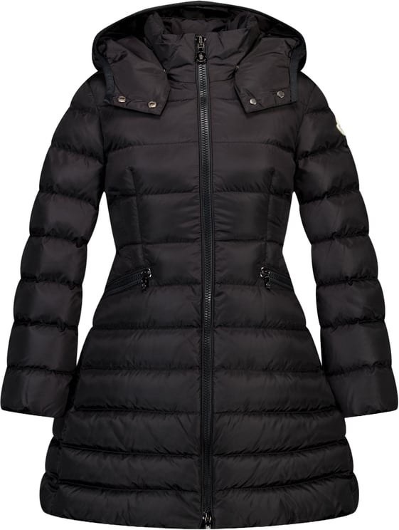 Moncler Moncler Charpal Kinder Meisjes Winterjas In Zwart