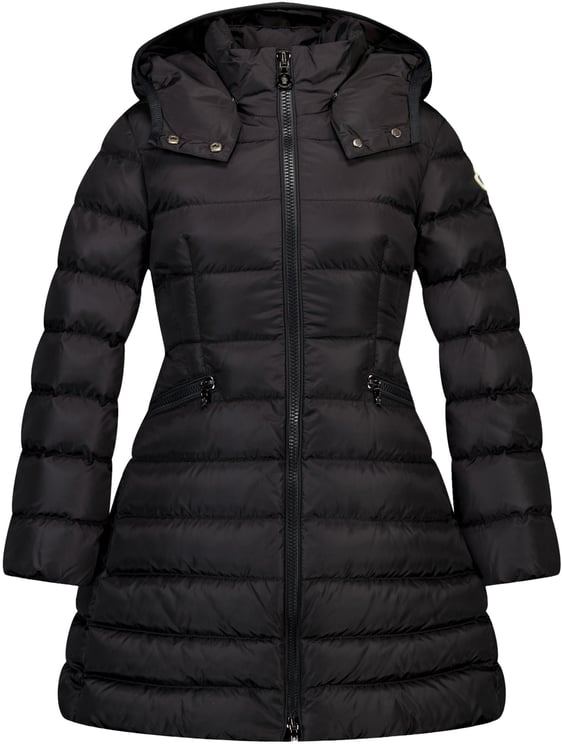 Moncler Moncler Charpal Kinder Meisjes Winterjas In Zwart