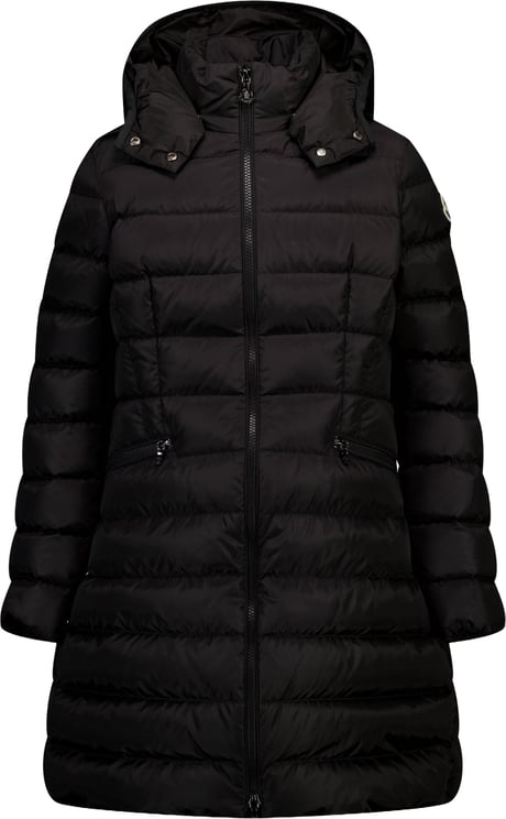 Moncler Moncler Charpal Kinder Meisjes Winterjas In Zwart