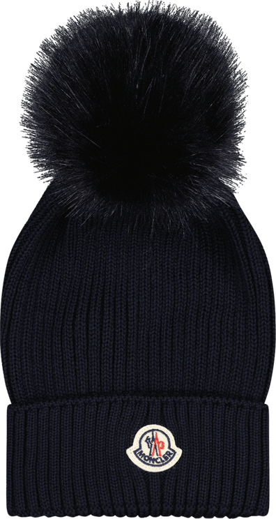 Moncler Moncler Kinder Meisjes Muts Navy