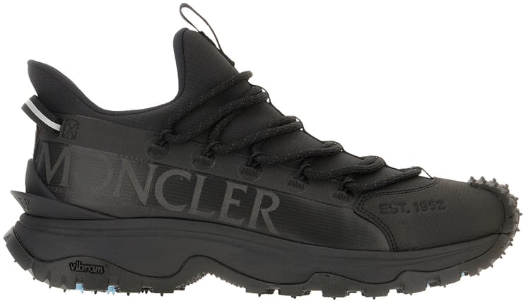 Moncler Moncler Black tech fabric Trailgrip Lite 2 sneakers