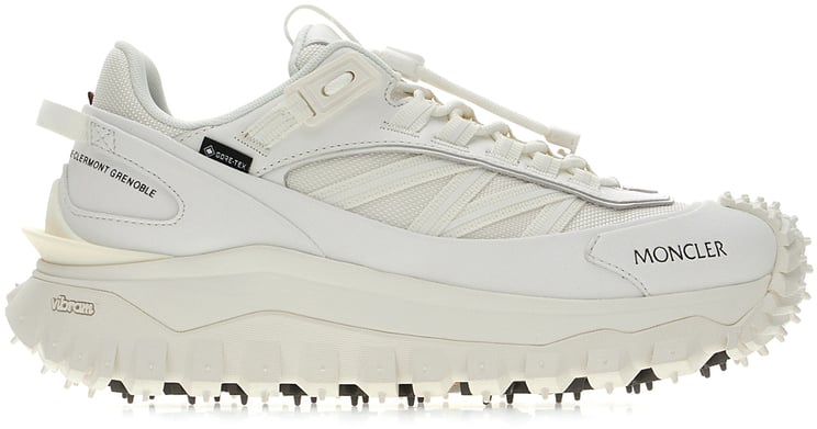 Moncler Moncler White fabric Trailgrip GTX sneakers