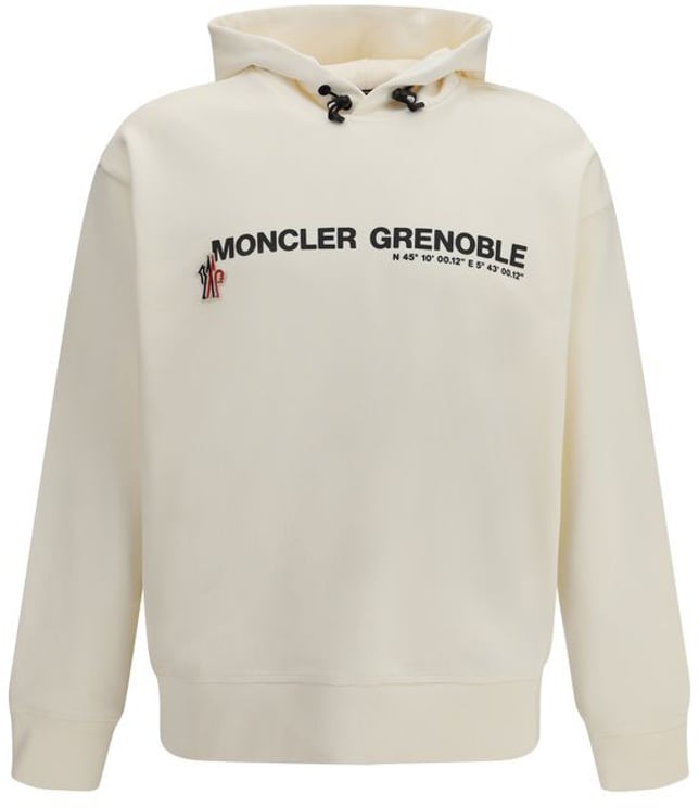 Moncler Moncler Grenoble Beige Cotton Sweatshirt