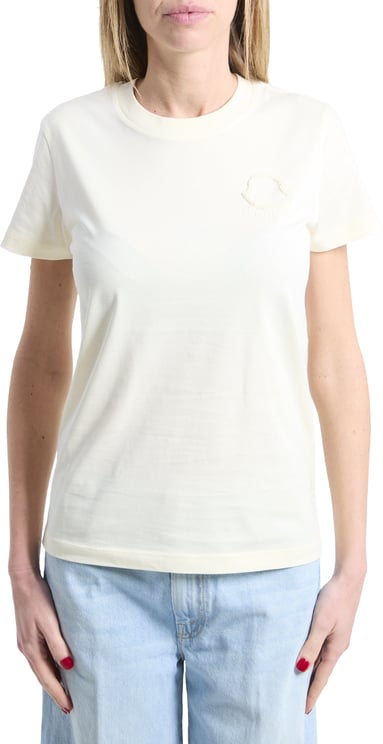 Moncler T-shirt with embroidered logo
