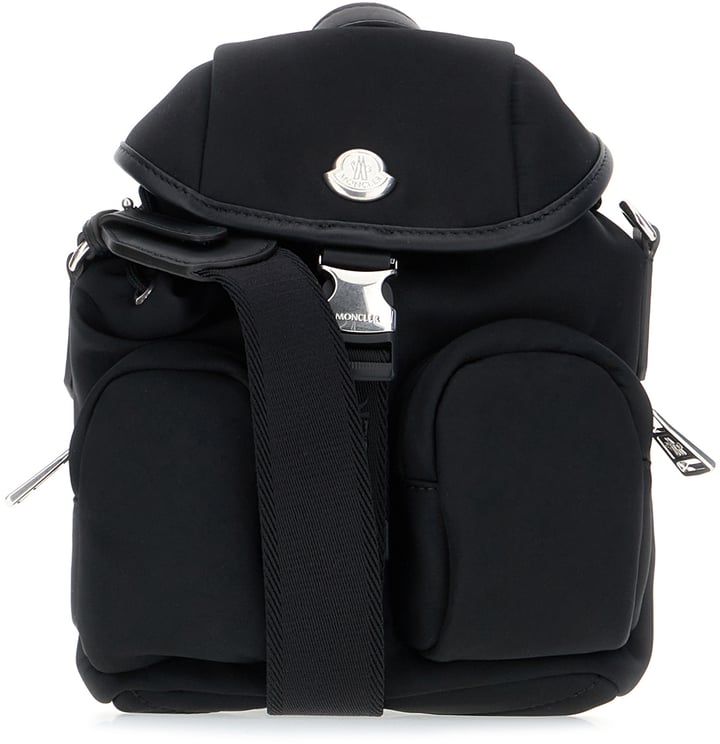 Moncler Moncler Black nylon mini Trick backpack