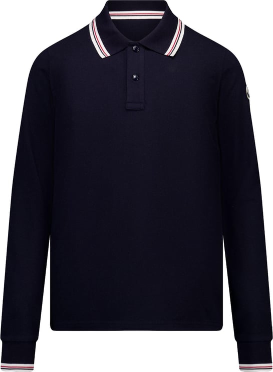 Moncler Moncler Kinder Jongens Polo In Navy