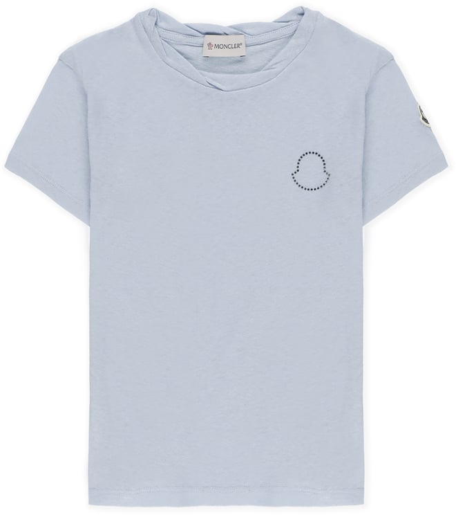 Moncler T-Shirts And Polos Celeste