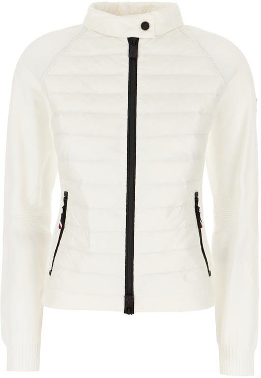 Moncler Moncler Grenoble White Viscose blend Tricot cardigan