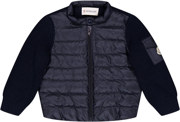Moncler Moncler Baby Jongens Vest In Navy