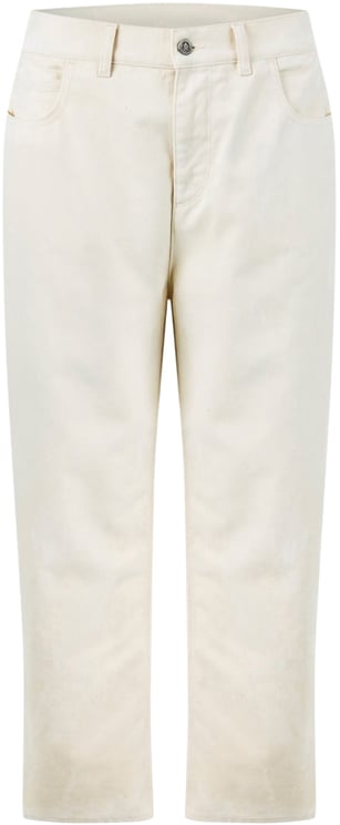 Moncler Cropped Tapered Leg Jeans