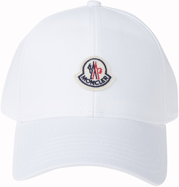 Moncler Baseball Cap White