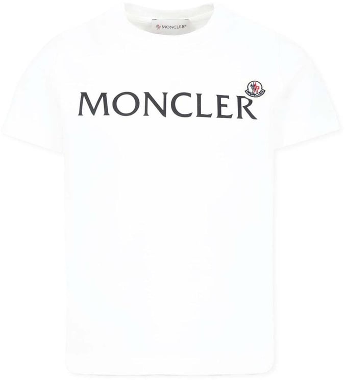Moncler T-Shirts And Polos White