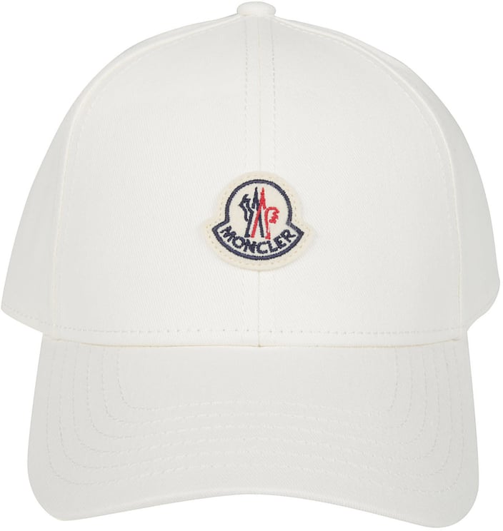 Moncler Baseball Cap White