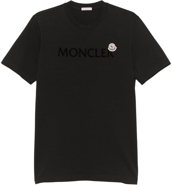 Moncler T-Shirts And Polos Black