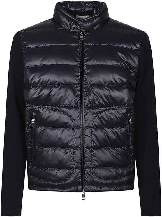 Moncler Tricot Cardigan Blue