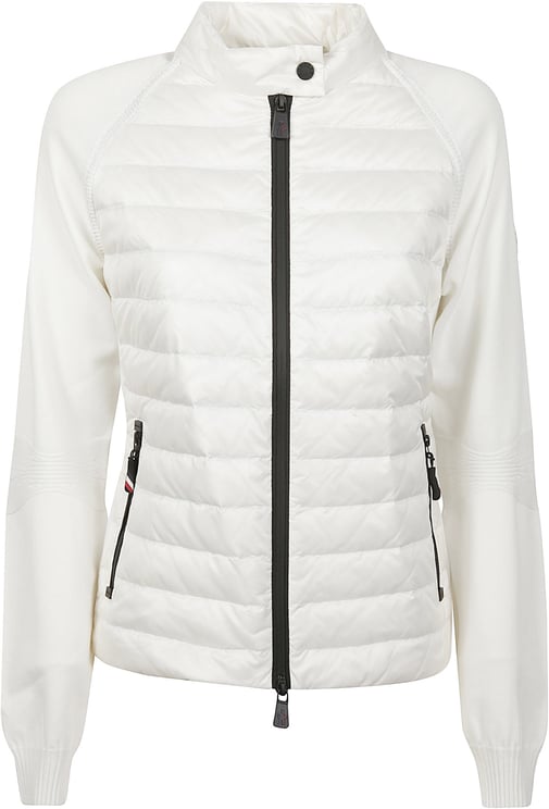 Moncler Tricot Cardigan White
