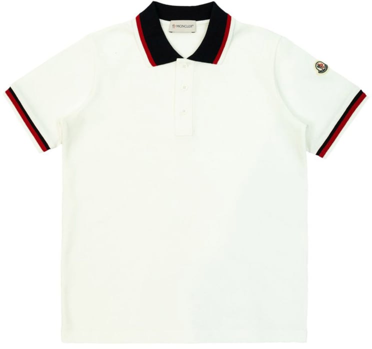 Moncler T-Shirts And Polos White