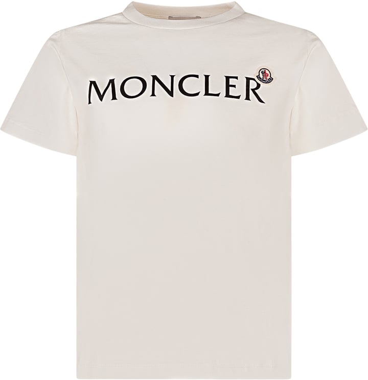 Moncler T-shirt a Maniche Corte con Logo