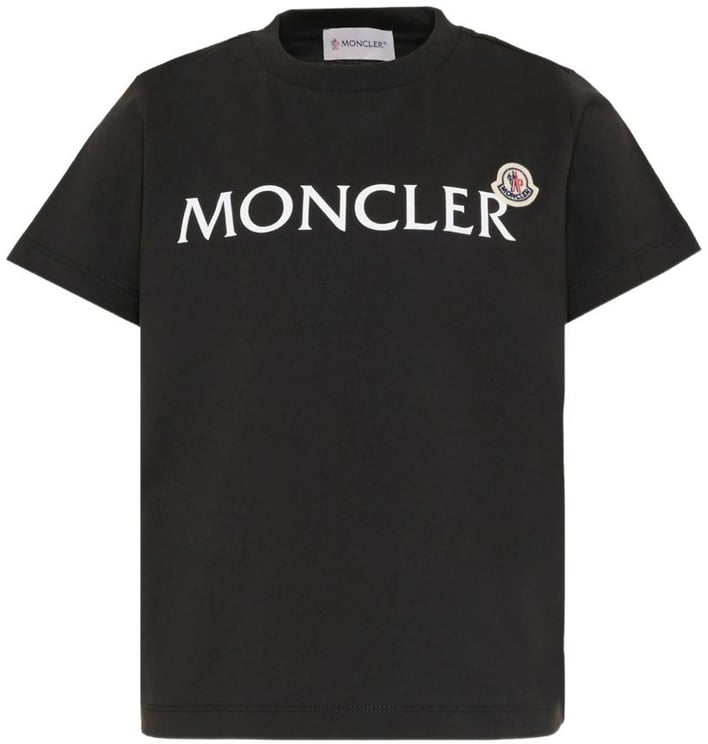Moncler T-Shirts And Polos Black