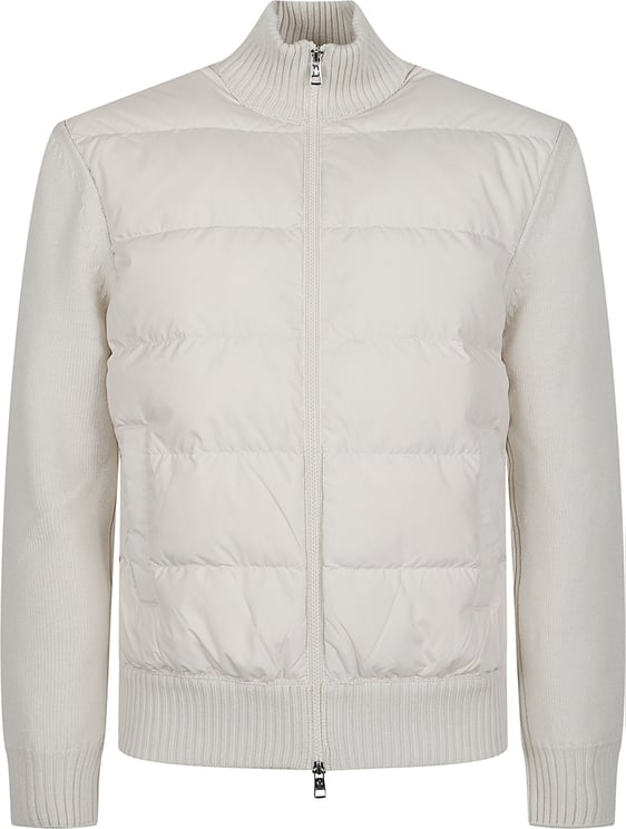 Moncler Tricot Cardigan White