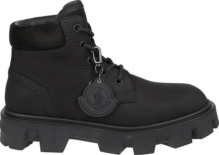 Moncler Peak City Ankle Boots Black