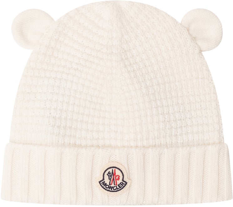 Moncler Cappello in Maglia con Orecchie