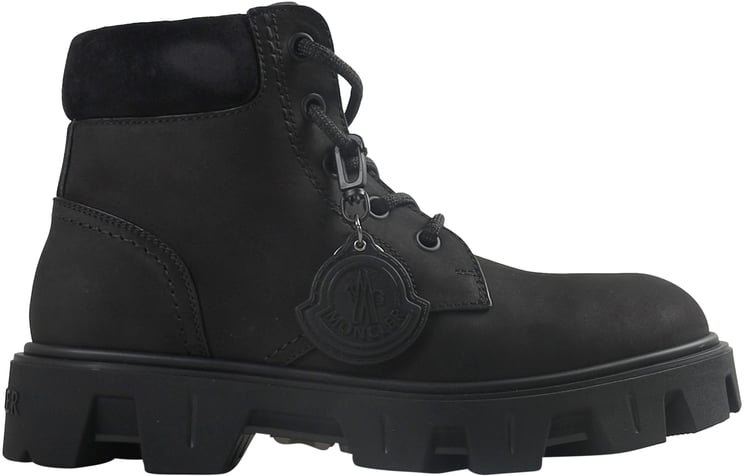 Moncler MONCLER PEAK CITY ENKELBOOTS Zwart HERENSCHOENEN