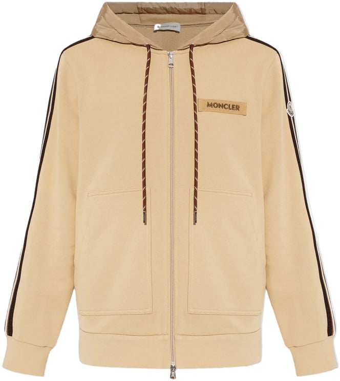 Moncler HOODIE MET RITS