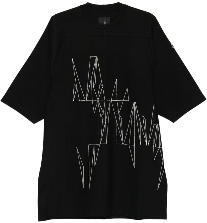 Moncler T-Shirts And Polos Black