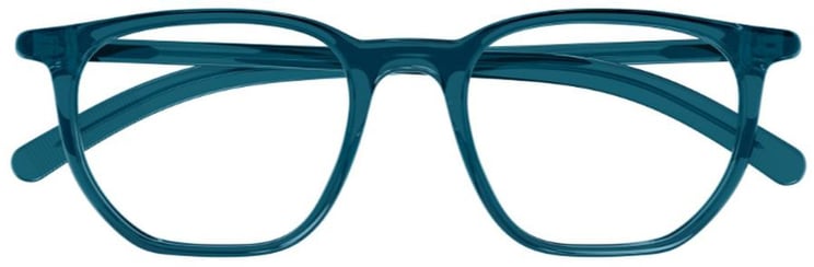 Montblanc Mb0349O Linea Snowcap Square Frame Blue Acetate Optical Glasses