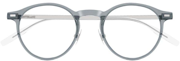Montblanc Mb0426O Linea Snowcap Round Front Optical Glasses