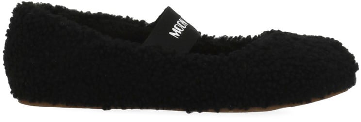 Moon Boot Flat Shoes Black