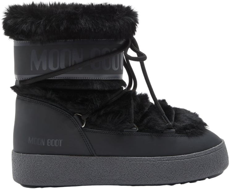 Moon Boot Moon Boot Mb Ltrack Faux Fur Wp Boots Zwart 80d2450130