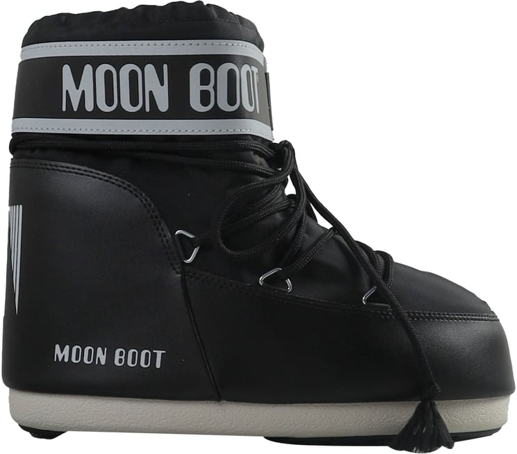 Moon Boot ICON LOW NYLON ZWART