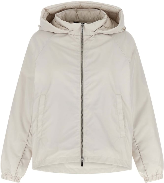 Moorer MooRER Beige Polyester Shell Jacket