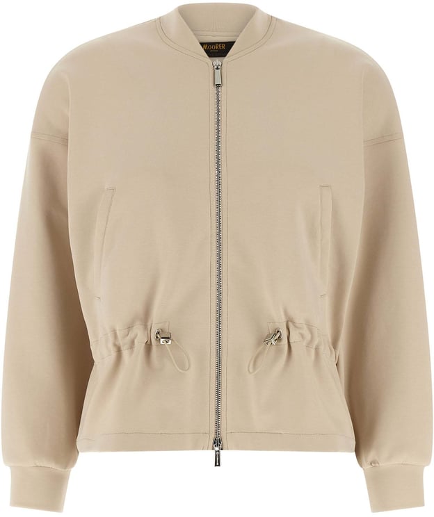 Moorer MooRER Beige Cotton Sweatshirt