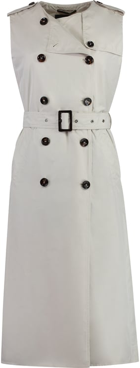 Moorer Aurelia techno fabric trench coat