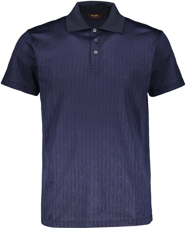 Moorer Cotton polo shirt