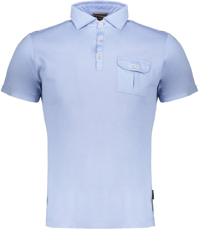 Moorer Cotton polo shirt