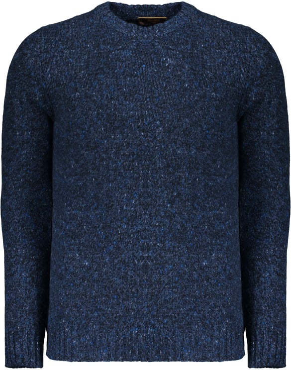 Moorer Elegant dark blue sweater for every occasion