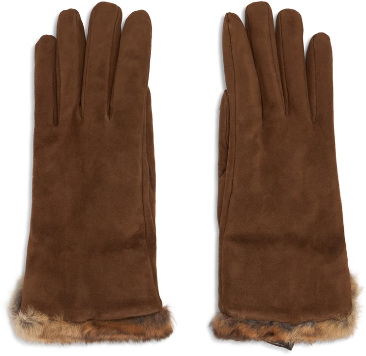 Moorer Elegant and durable brown leather gloves
