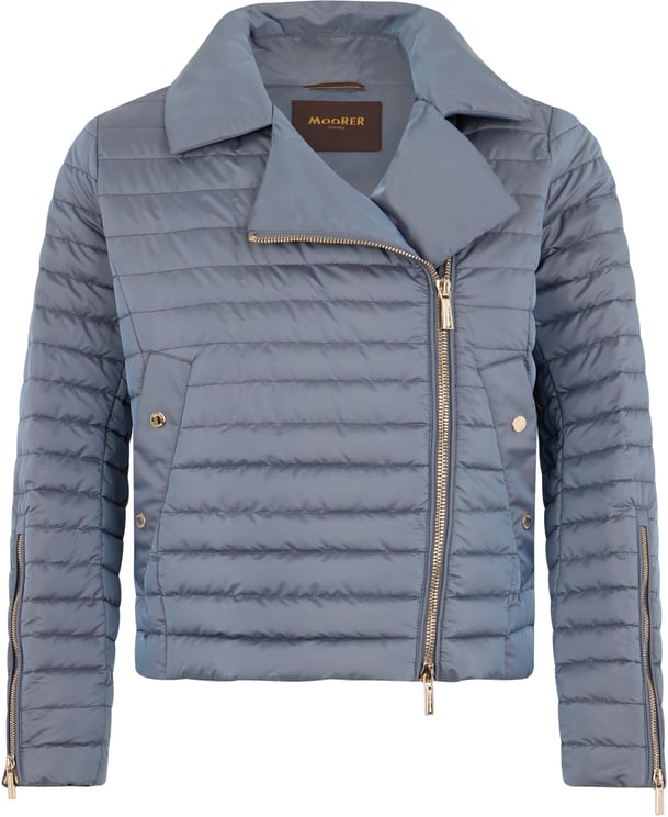 Moorer Gray elegant and versatile padded jacket