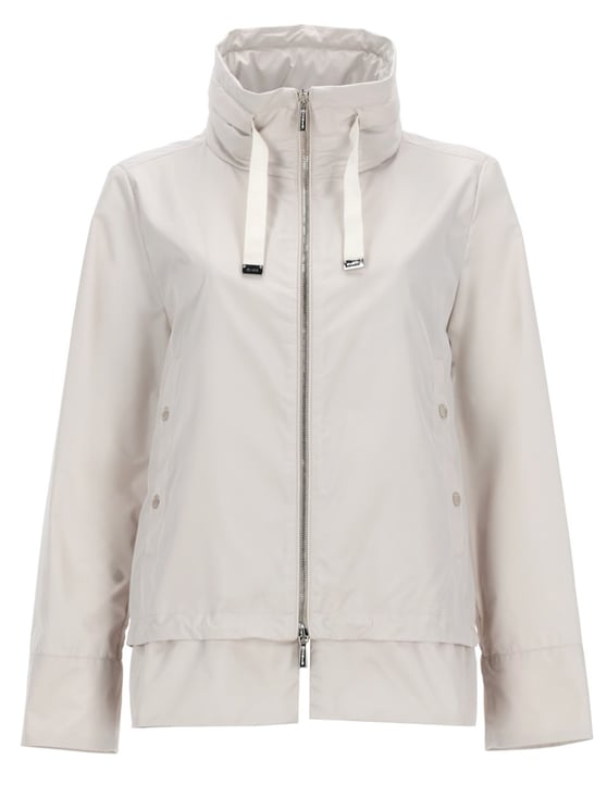 Moorer Sinia-Wk Boxy Cropped Layered Jacket