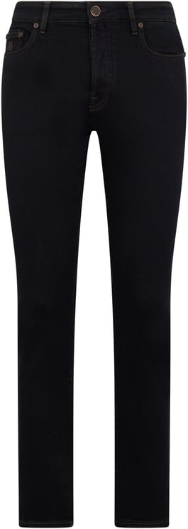 Moorer Slim Fit Black Pants
