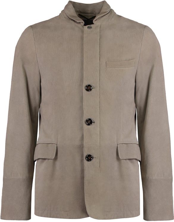 Moorer Tebaldo leather jacket