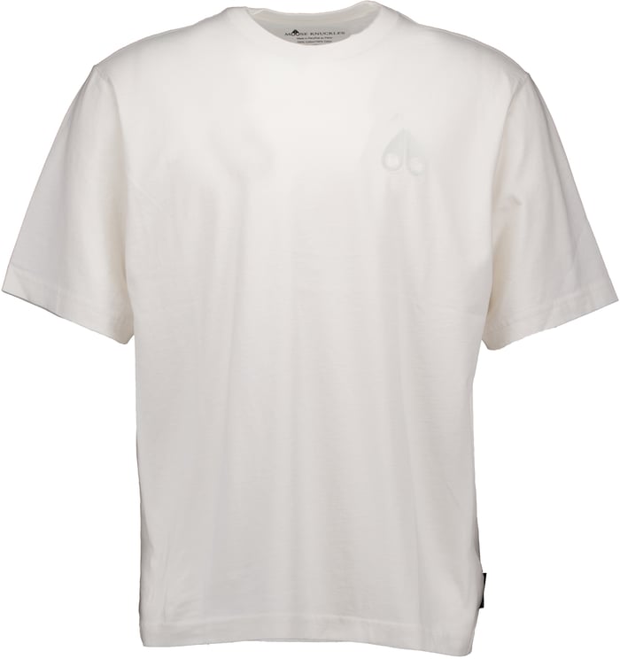 Moose Knuckles Moose Knuckles Henri T-shirts Ecru M14mt720