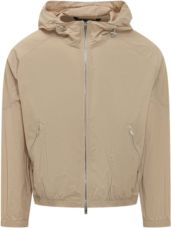 Moose Knuckles Giacca con Cappuccio e Zip