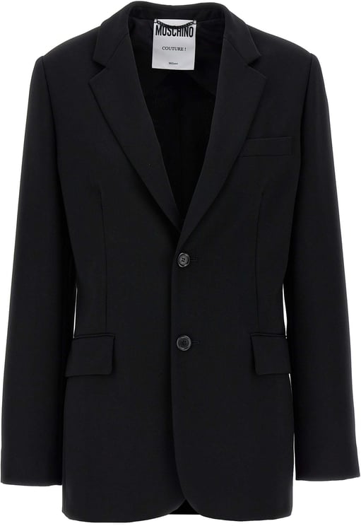 Moschino Moschino Black Polyester Blazer