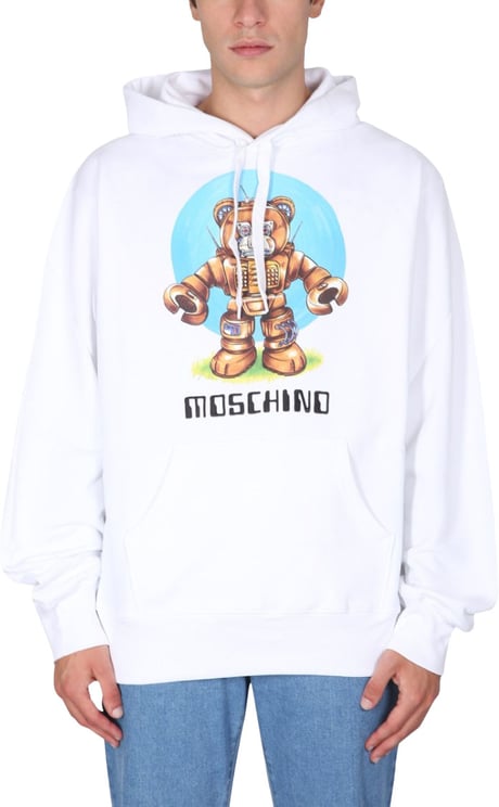 Moschino Teddy Print Sweatshirt