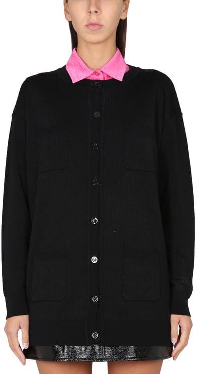 Moschino CARDIGAN WITH LOGO